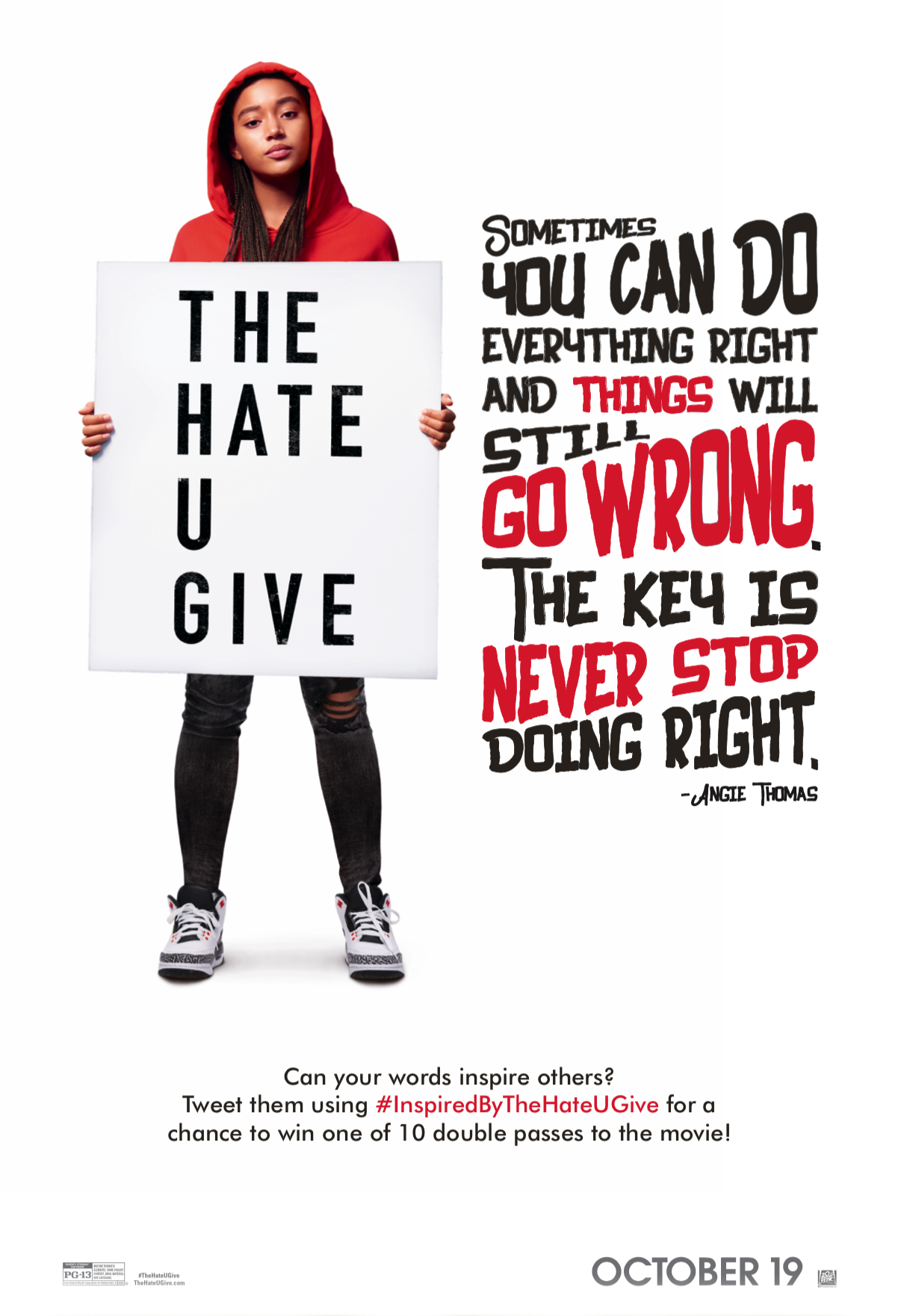 The Hate U Give Movie Poster